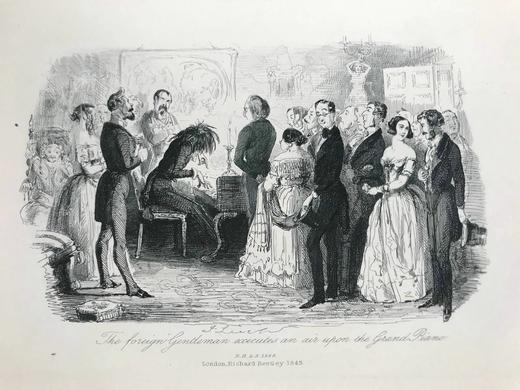 1886年 阿尔伯特·史密斯《莱德伯里先生历险记》 约翰·里奇21幅钢版画插图 漆布精装16开 商品图12