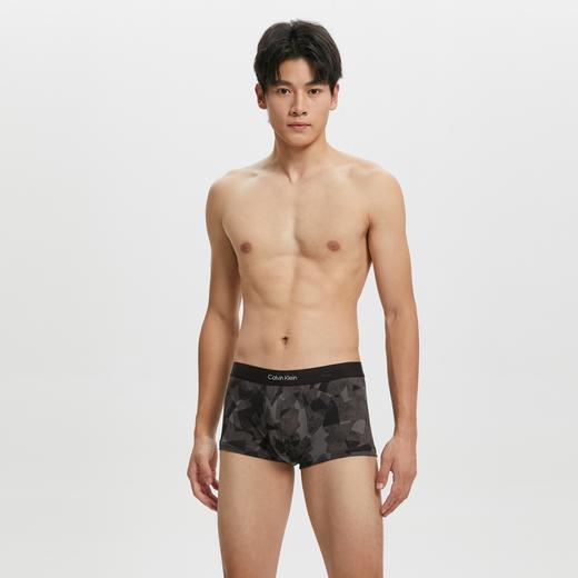 【海南专供价】CKU【双重引力带】男印花低腰防夹臀平角内裤NB3321 商品图0