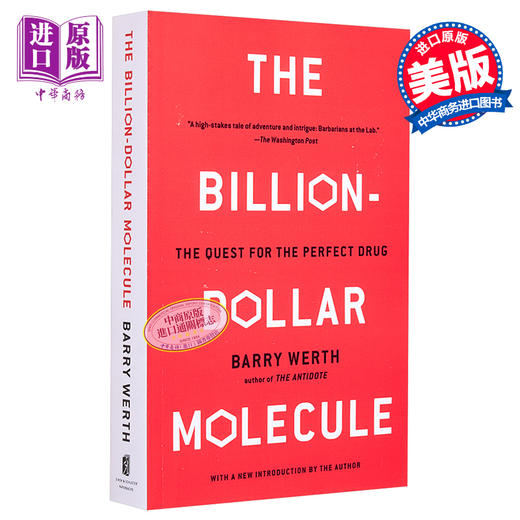 【中商原版】十亿美元分子 英文原版 The Billion Dollar Molecule The Quest for the Perfect D*ug Revised Barry Werth 商品图0