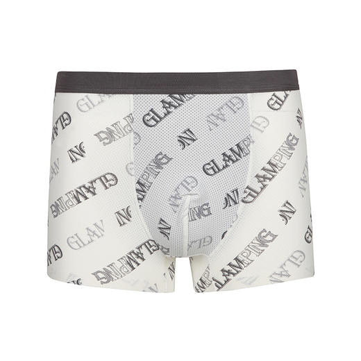 都市丽人都市锋尚日常休闲网眼冰丝平角裤男士内裤FK3CB5 商品图3