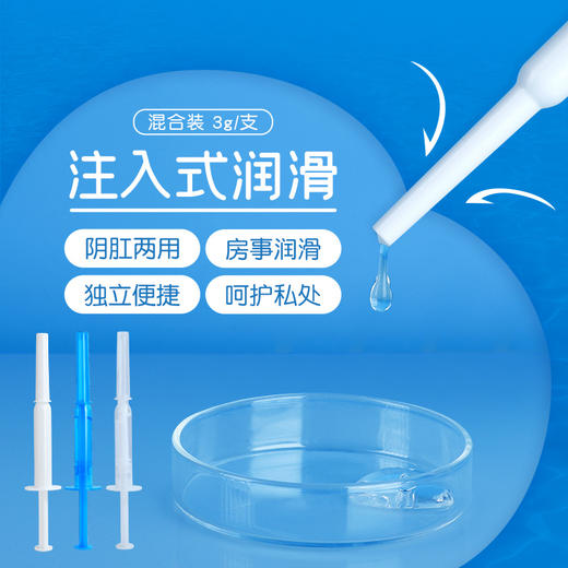 谜姬 注入式润滑液 润滑油成人女用房事女人快感增强液阴道肛门后庭松弛人体润滑剂女性高潮液私处免洗水溶性 商品图0