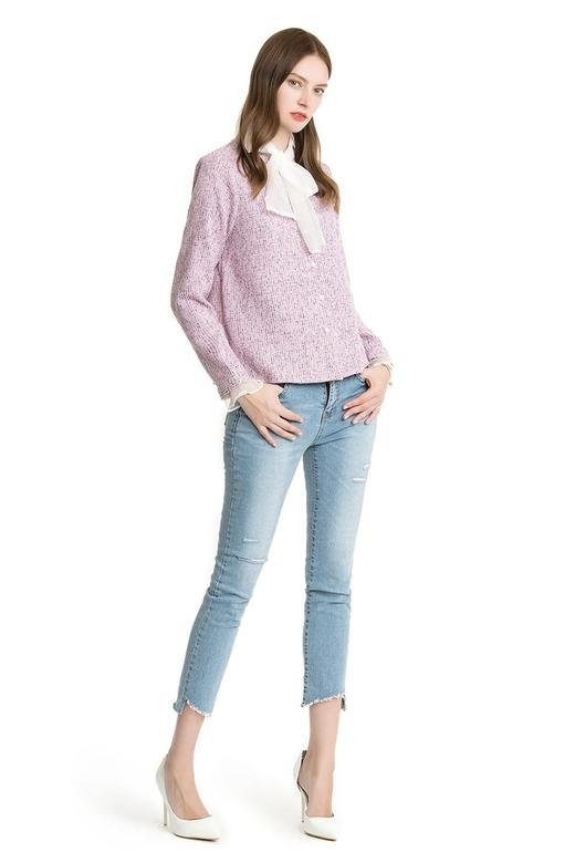 HAYES 蝴蝶结针织上衣 1614 商品图1