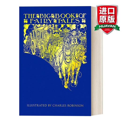 英文原版 The Big Book of Fairy Tales 童话故事大全 精装插图版 Calla Editions 英文版 进口英语原版书籍 商品图0