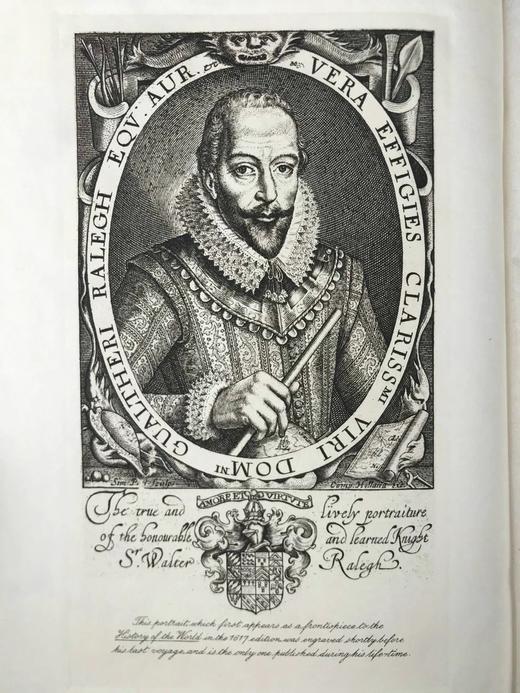 限量版毛边本！有编号！1932年 罗利爵士最后的航海 1幅肖像2幅地图 布面精装16开 商品图2