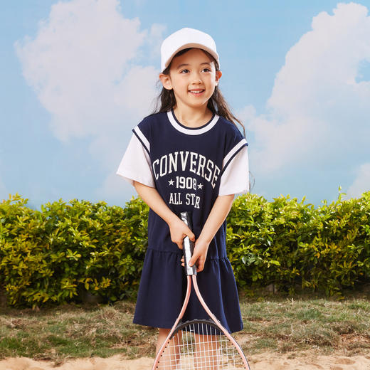 CONVERSE 夏 大童小童 连衣裙 CNVG-DR-D955 商品图1
