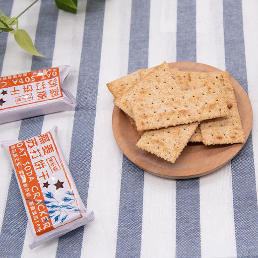 燕谷坊  燕麦苏打/黑麦苏打饼干215g【产地直发】 商品图2