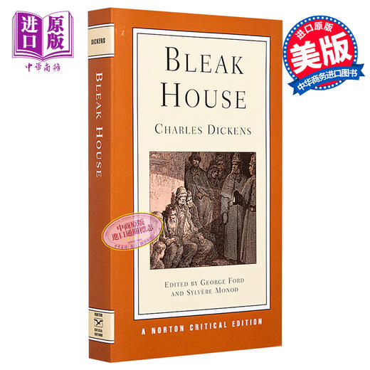 【中商原版】荒凉山庄 诺顿文学解读系列 英文原版 Bleak House Charles Dickens 商品图0