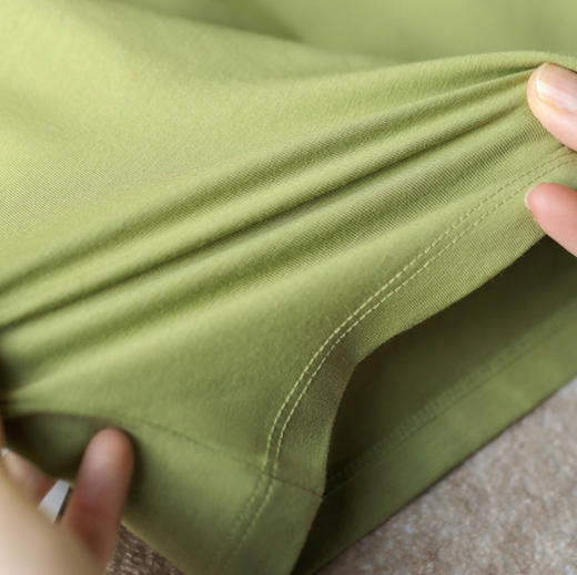 女士V领索罗纳凉感科技面料短袖 商品图6