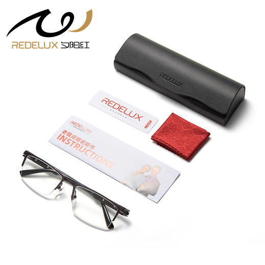 夕阳红金属半框老花镜正品时尚优雅高清老花镜5334 商品图5