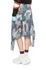 LILY 不规则印花百褶半身裙 5044 商品缩略图1