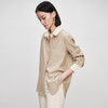 IN AND ON2023春季新款衬衫女条纹拼接百搭显瘦翻领气质上衣52596 商品缩略图4