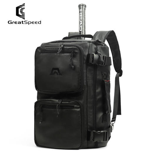 GreatSpeed 双肩单肩手提三用多功能防水 运动网球包/羽毛球包 商品图3