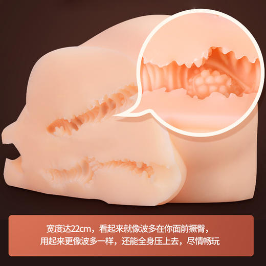 雷霆飞机杯熟女真人屁股倒模名器男性自慰器成人用品情趣玩具倒膜 商品图3