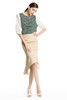EMC亿美丞 卡其色不对称鱼尾裙 1684 商品缩略图1