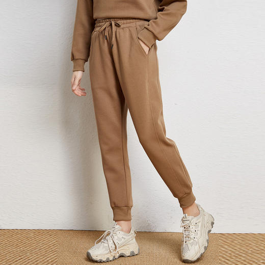 男女同款春秋款 | 纤束马百搭华棉束脚卫裤加绒/不加绒款 10色入 商品图8