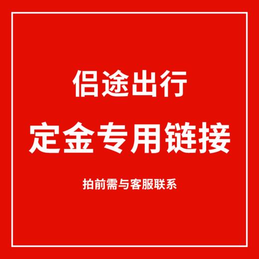 【定金/尾款专用链接】 侣途 预定 定金 尾款 专拍 商品图0