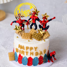 生日蛋糕 蜘蛛MAN