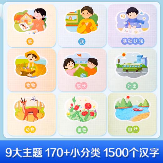 【斗半匠】学前识1500字 商品图2