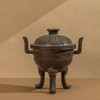 龟文堂三足鼎式铜香炉 商品缩略图0