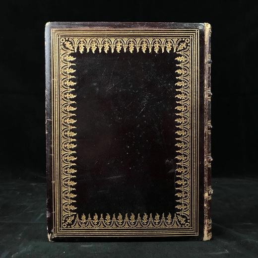 含藏书票特装本！约19世纪后期 塔珀《格言哲学》 约60幅插图 全真皮精装18开 商品图1