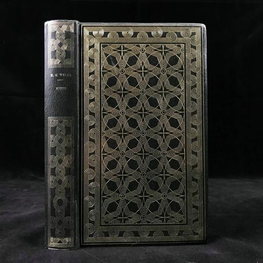 赫伯特·乔治·威尔斯《基普斯》 8幅插图 苍鹭出版社（HeronBooks）复古仿皮精装本 商品图0