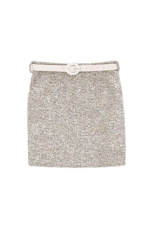 OCTAVIA 小香风银色半身裙 5966 商品图4