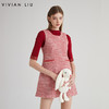 VIVIAN LIU R2314102春女装新款时尚修身名媛气质小香风无袖连衣 商品缩略图0