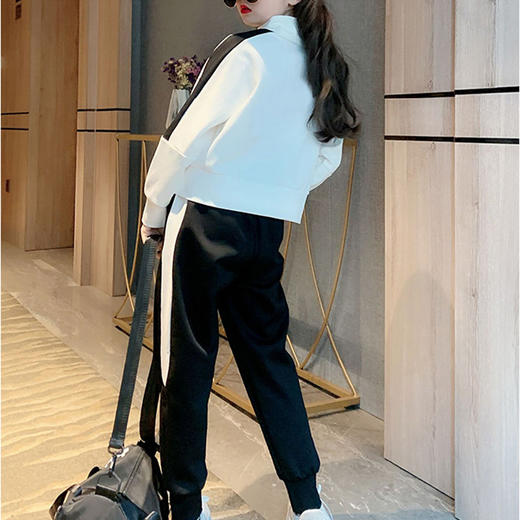 裁缝学苑TX03 儿童童装运动服纸样卫衣卫裤套装上衣裤子打版样板 商品图3