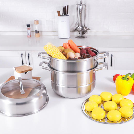 康巴赫304三层蒸锅KBH28TB1 商品图3