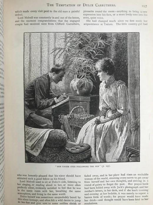 1891年 卡塞尔家庭杂志 数百幅插图 漆布精装16开 商品图6