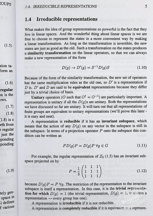 【中商原版】Lie Algebras In Particle Physics 豆瓣阅读 英文原版 粒子物理学中的李代数 Howard Georgi 商品图7