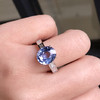 4.6克拉无烧蓝宝石戒指 商品缩略图2