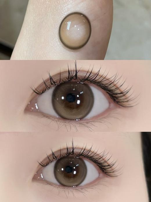 Barie cat·日抛  蜜桃可可/暴打柠檬 14.5  【日抛&月抛&年抛】比果冻还Q弹 超水灵透亮光大直径！国产0-1000度<一盒10片> 商品图4