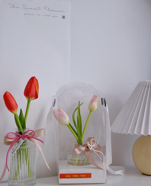 小桌瓶花（花瓶随机搭配，不接受指定） 商品图1