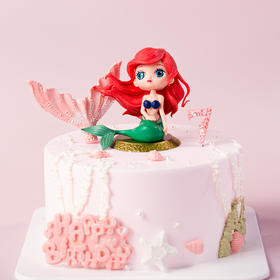 生日蛋糕 爱丽儿公主