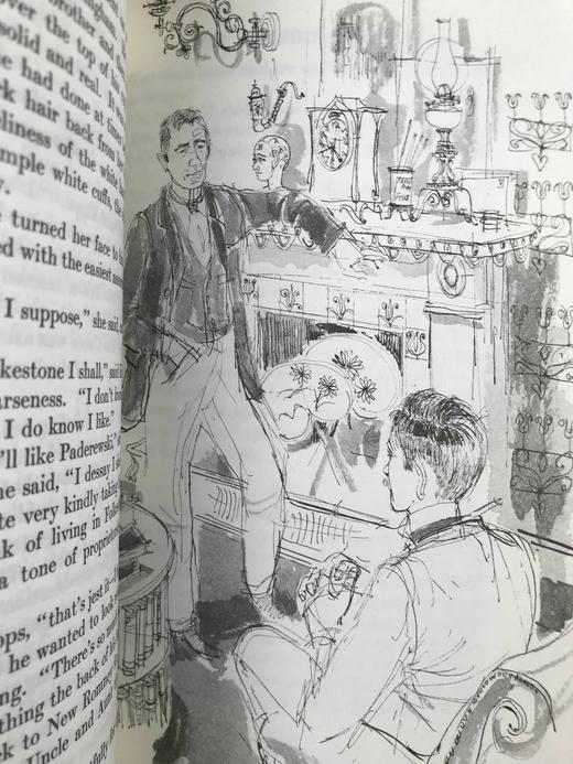 赫伯特·乔治·威尔斯《基普斯》 8幅插图 苍鹭出版社（HeronBooks）复古仿皮精装本 商品图7