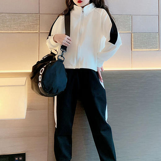 裁缝学苑TX03 儿童童装运动服纸样卫衣卫裤套装上衣裤子打版样板 商品图1