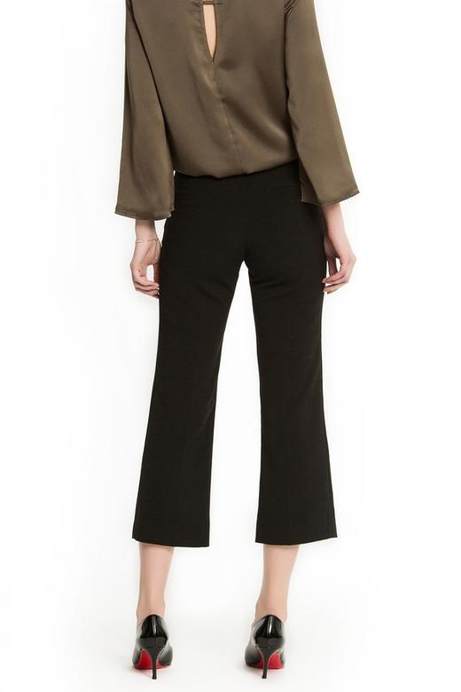 Monki 黑色微喇九分裤 1253 商品图2