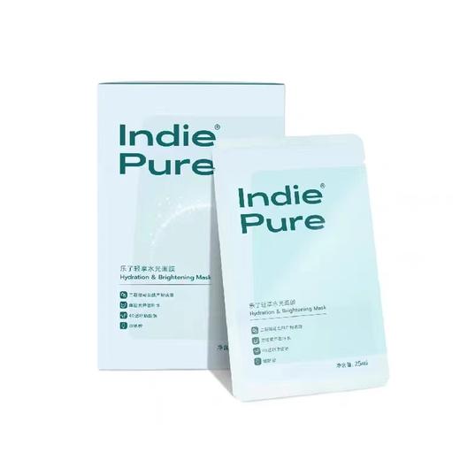 【赠品勿拍】IndiePure乐了水光面膜1片 深层补水 商品图0