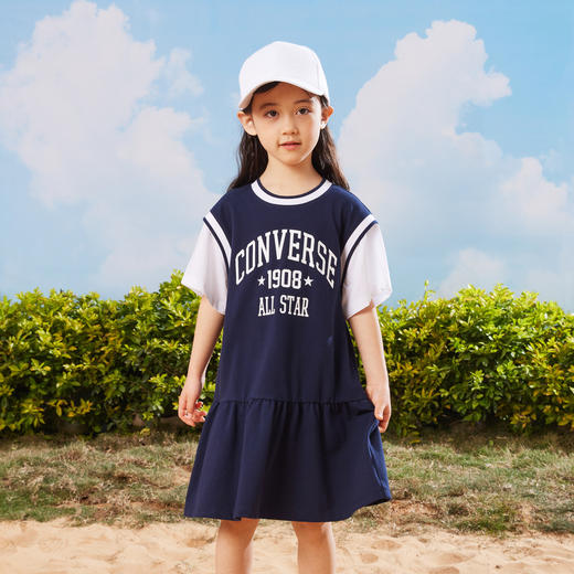 CONVERSE 夏 大童小童 连衣裙 CNVG-DR-D955 商品图4