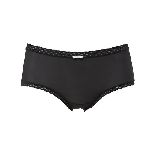 都市丽人基础系列锦泳平角裤女士内裤中腰平角裤LK35A7 商品图6