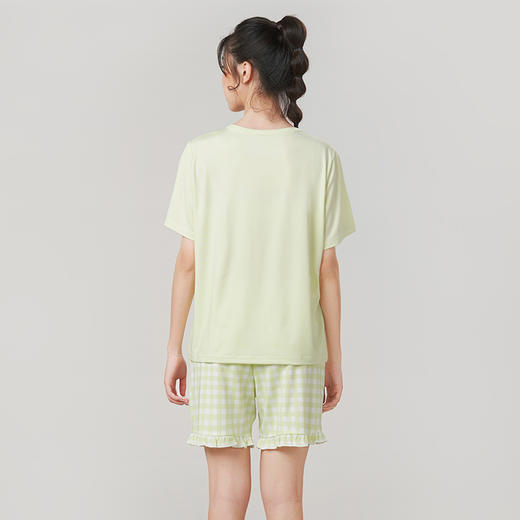 都市丽人牛奶丝拉架薄短袖家居服睡衣LH32C9 商品图2