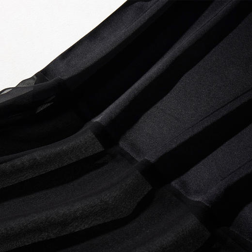 丁摩 桑蚕丝外穿真丝拼接网纱背心桑蚕丝打底背心19-32 DB299240531 商品图7