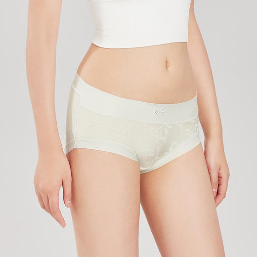 都市丽人功能系列莫代尔三角裤女士内裤孕哺可穿低腰三角裤LK37A1 商品图2