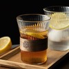 「两款尺寸！日式竖纹杯」日式竖纹玻璃咖啡杯 泡茶杯条纹手冲挂耳咖啡杯颜值筋纹隔热茶杯餐饮用具 商品缩略图2