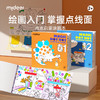 mideer弥鹿儿童点点笔绘本可水洗幼儿园画画专用彩笔画画笔2岁宝宝涂鸦涂色美术套装可擦水溶绘画点点画画笔 商品缩略图0