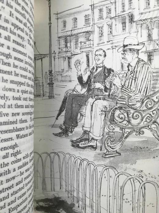 赫伯特·乔治·威尔斯《基普斯》 8幅插图 苍鹭出版社（HeronBooks）复古仿皮精装本 商品图8