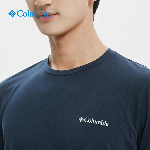 哥伦比亚男式净色防晒速干短袖T恤AE0805 商品图2