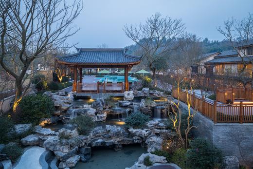 【限时特惠·4折享】¥799住大邑木莲庄酒店，湖畔日式豪华私汤房+早餐+私汤泳池+儿童乐园…大邑351号酒店mlz 商品图4