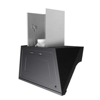 迅达 侧吸式吸烟机 天幕拢烟罩顺吸不跑烟 每分钟17立方米大吸力速吸瞬排 下置式风道系统 封闭式铜线电机-CXW-218-CT6019 商品图3